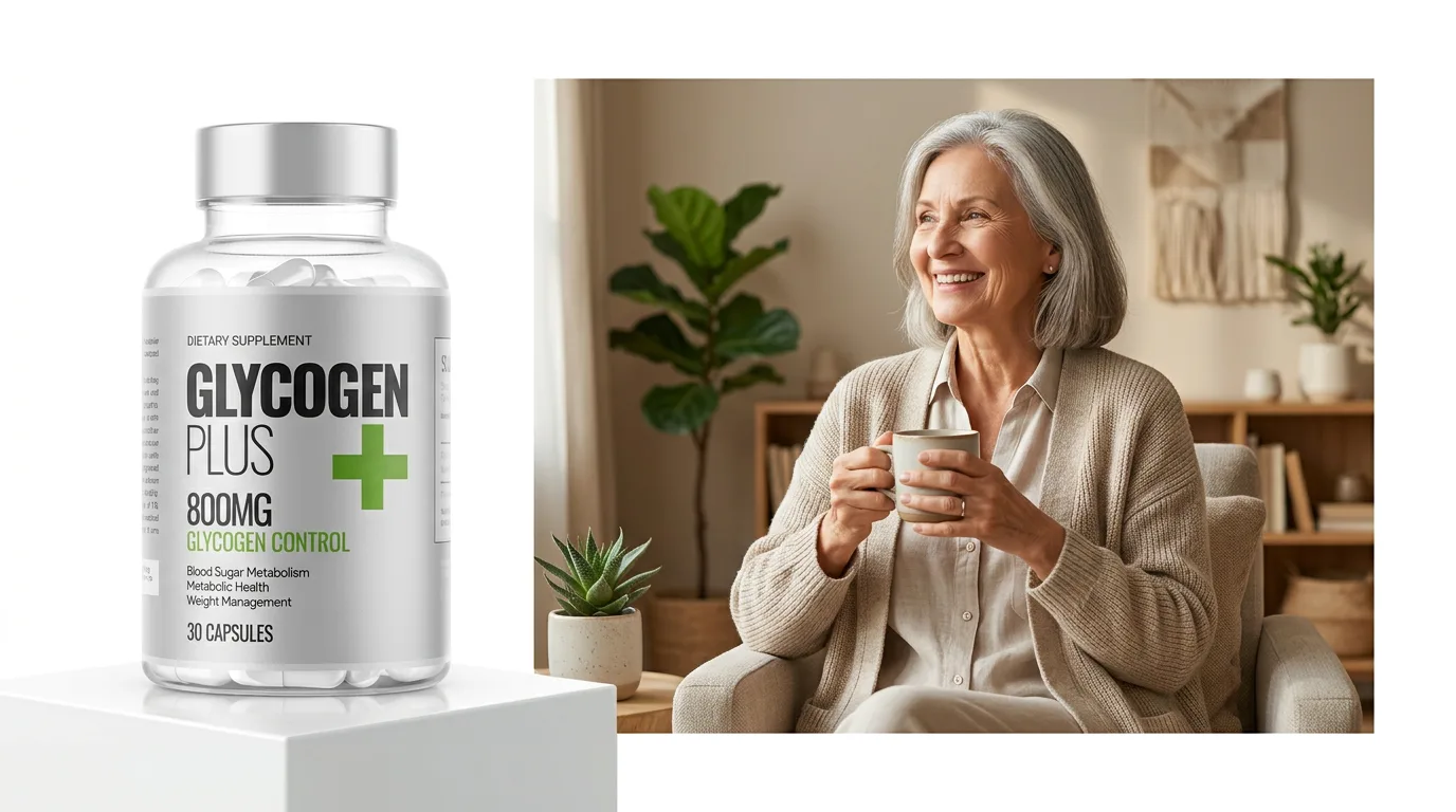 Persona mayor mexicana disfrutando de su rutina diaria con Glycogen Plus